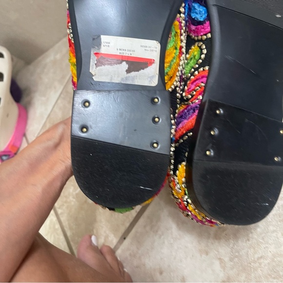 Giorgio Brutini Mens Loafers Shoes Multicolor Fabric Slip-On Paisley‎ 7 New - Picture 6 of 14